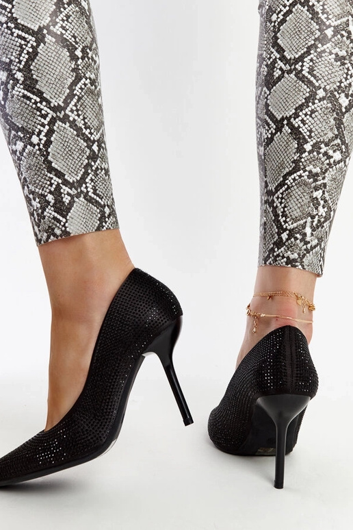 Schwarze Liena High Heel Pumps