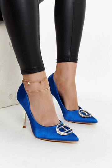 Blaue Stilettos mit... 2