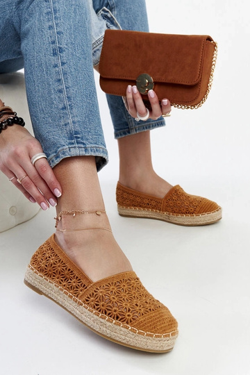 Samra – Braune Espadrilles...