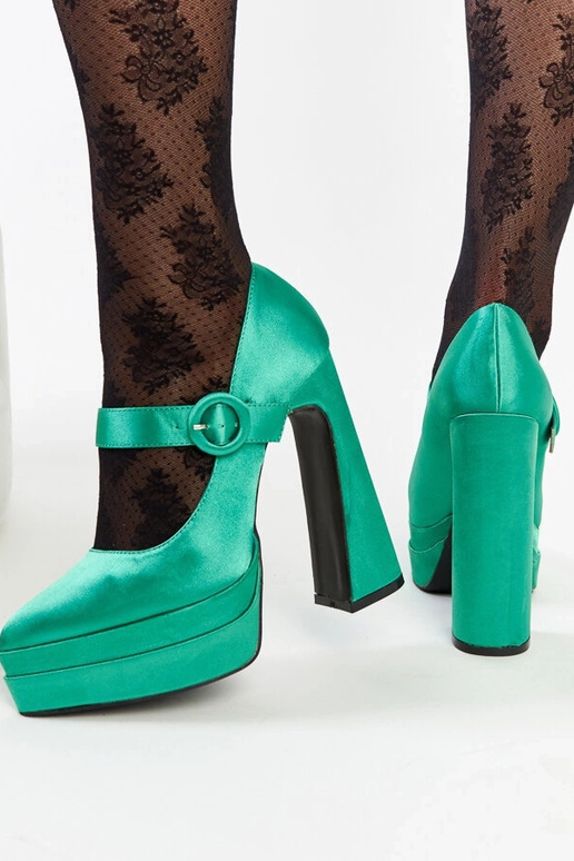 Mikes grüne High Heel Pumps