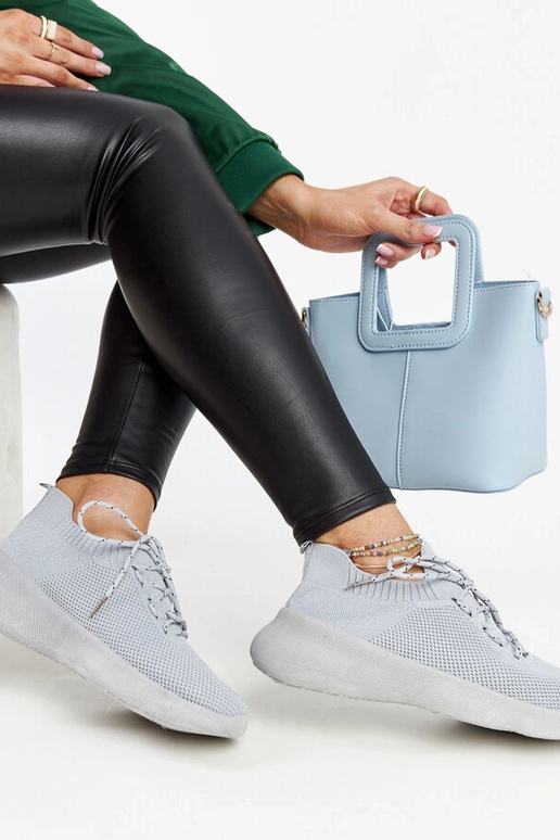 Graue Sport-Sneakers Roshni