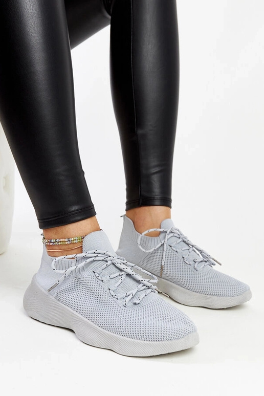 Graue Sport-Sneakers Roshni