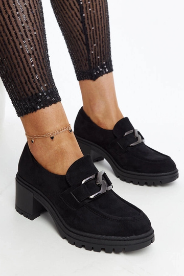 Schwarze Schnürschuhe mit Lederinnensohle Vinceza 2