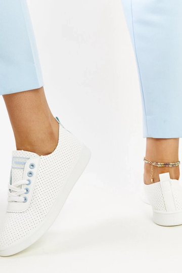 Weiße Sneaker Yusra aus... 2