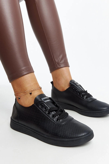 Schwarze Sneaker Yusra aus...