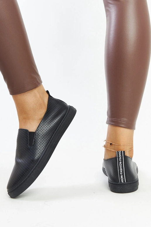 Schwarze Sanan-Schuhe Schwarze Sanan-Schuhe
