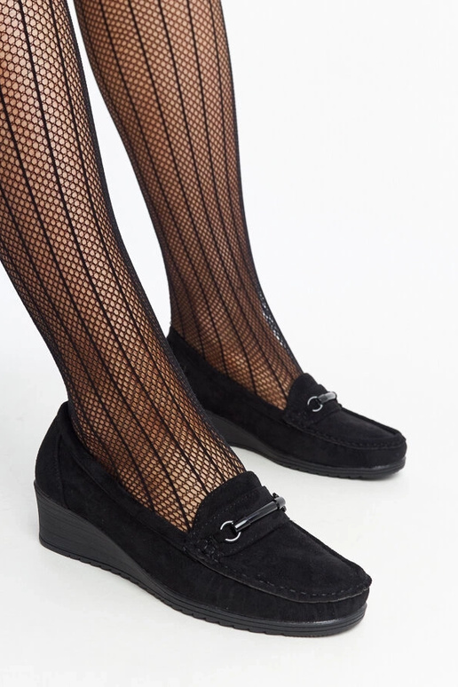 Schwarze Keil-Loafer von Amel Schwarze Keil-Loafer von Amel