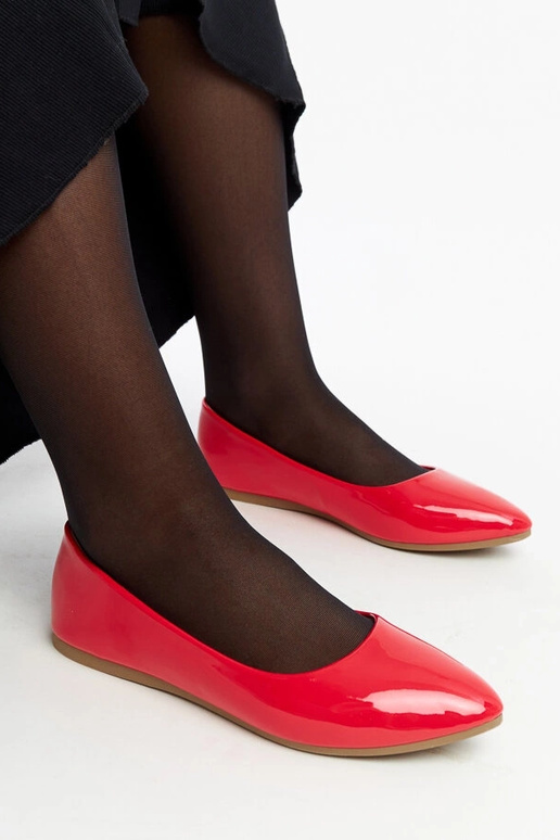 Brankica Ballerinas aus rotem Lackleder Brankica Ballerinas aus rotem Lackleder