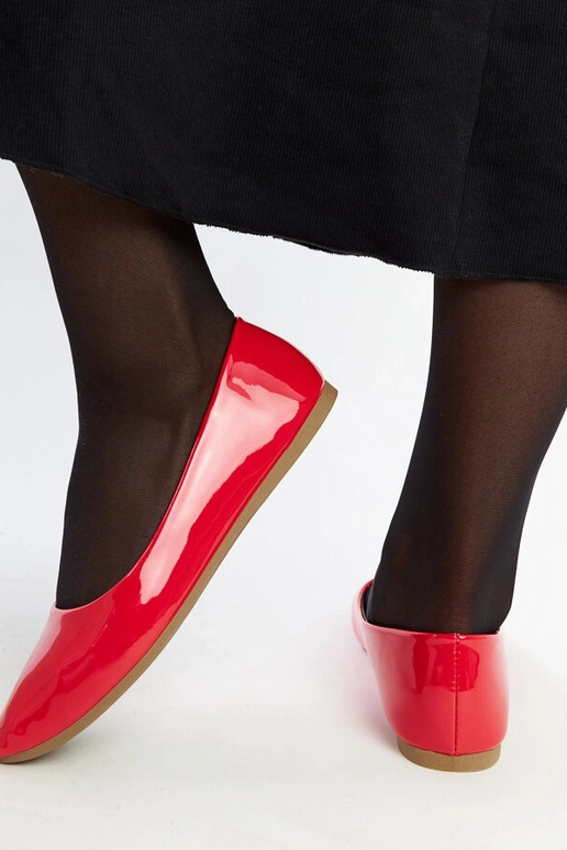 Brankica Ballerinas aus rotem Lackleder Brankica Ballerinas aus rotem Lackleder