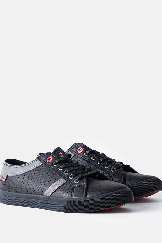 Schwarze Herren-Turnschuhe CROSS JEANS