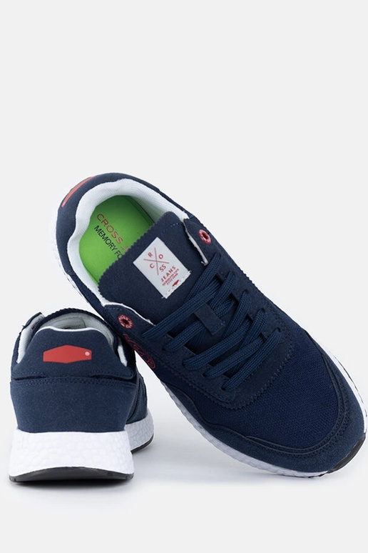 Marineblaue Herren-Sneakers von CROSS...