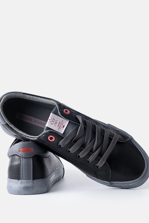 Schwarz-graue Herren-Turnschuhe CROSS...