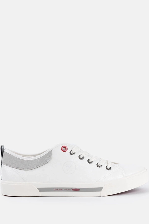 Weiße und graue Herren-Sneaker von...