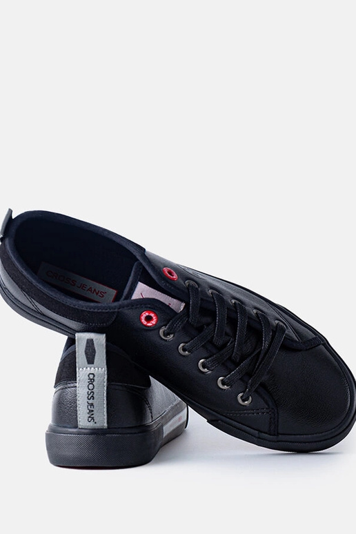 Schwarze Herren-Turnschuhe CROSS...