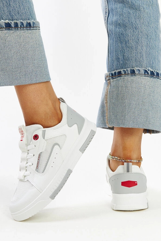 CROSS JEANS weiße Damen-Sneaker