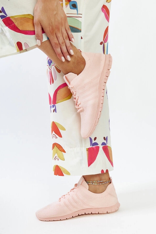 Rosa Sport-Sneakers Shukornia