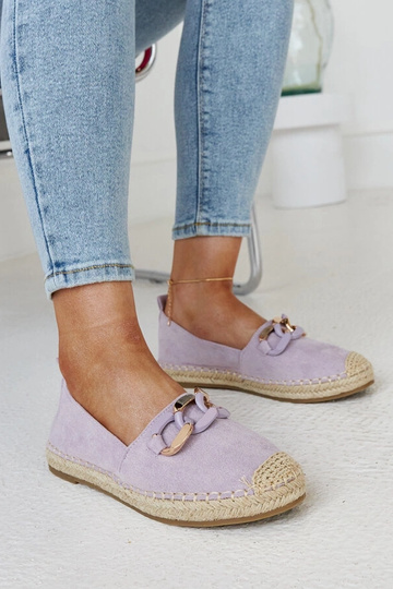 Lila Ketten-Espadrilles von...