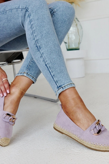 Lila Ketten-Espadrilles von Radwan 2