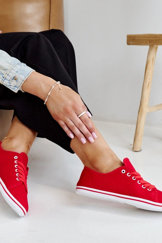 Rote klassische Ramira-Sneaker Rote klassische Ramira-Sneaker