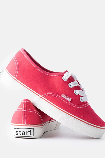 Costrana Dunkelrosa Kinder-Sneaker 2