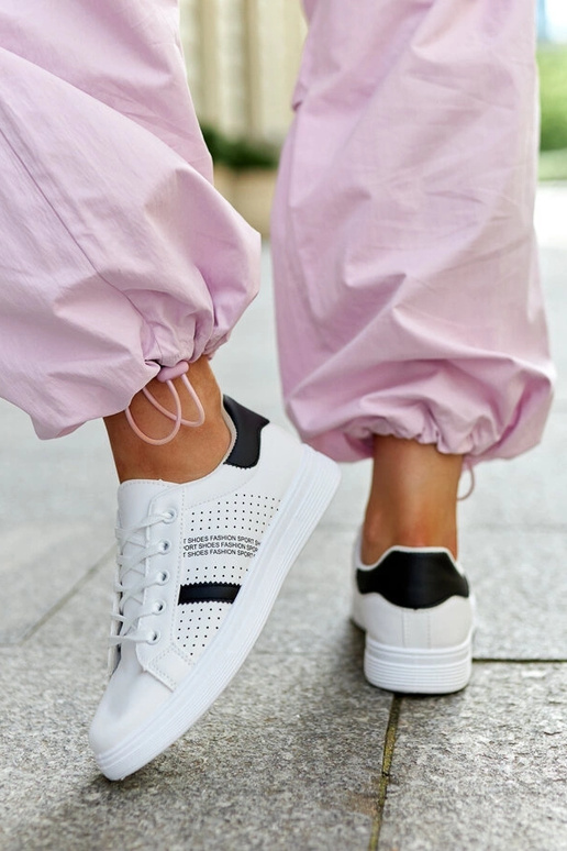 Berdine Sneaker aus schwarzem und...