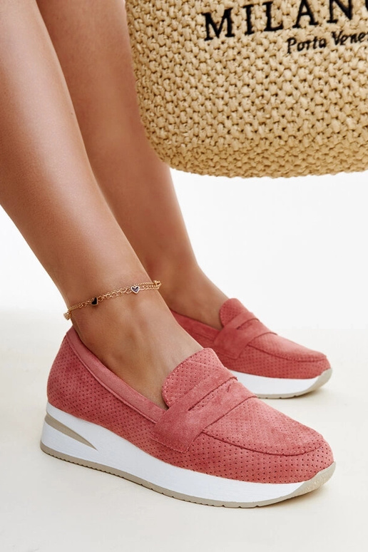 Rosa perforierte Muna-Schuhe Rosa perforierte Muna-Schuhe