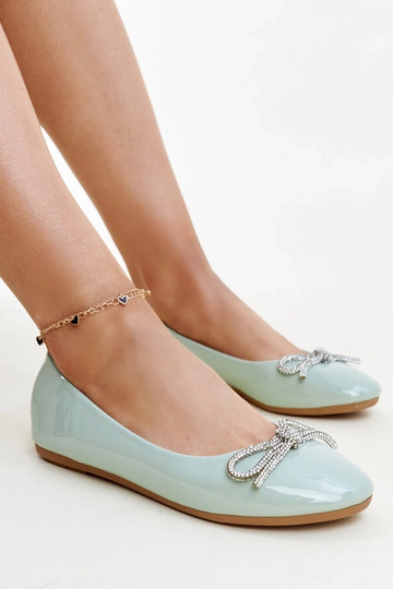 Grüne Ballerinas aus...