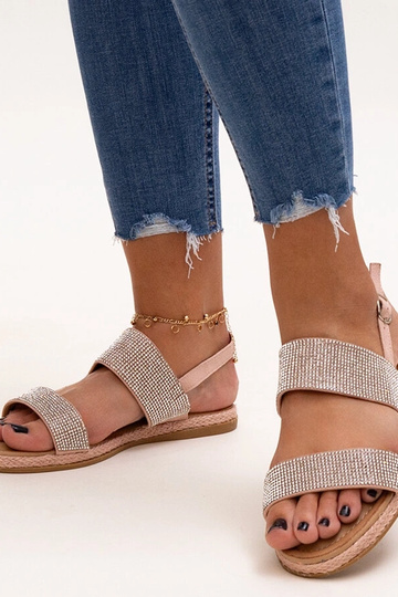 Rosa Sandalen mit... 2