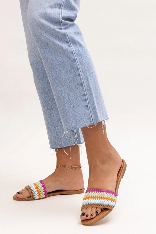 Mehrfarbige Flip-Flops „Marika“ mit...