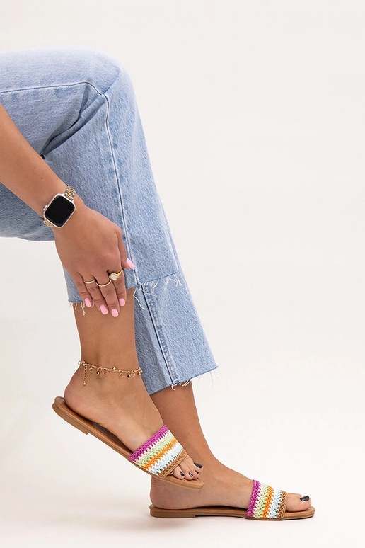 Mehrfarbige Flip-Flops „Marika“ mit...