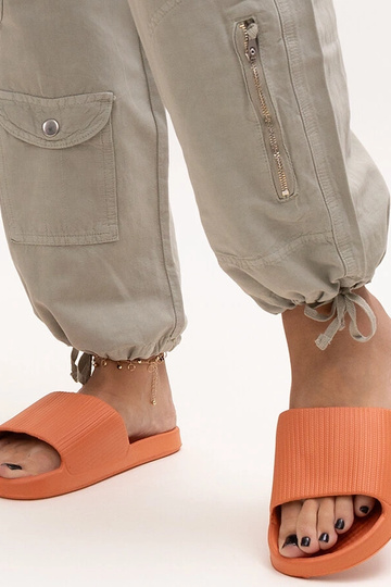 Menta Orange Schaumstoff-Hausschuhe 2