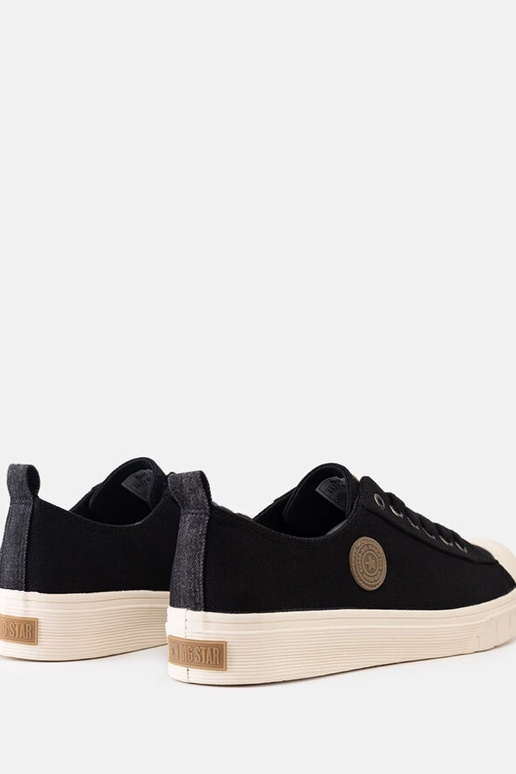 Schwarze Sneakers Big Star LL174020 906