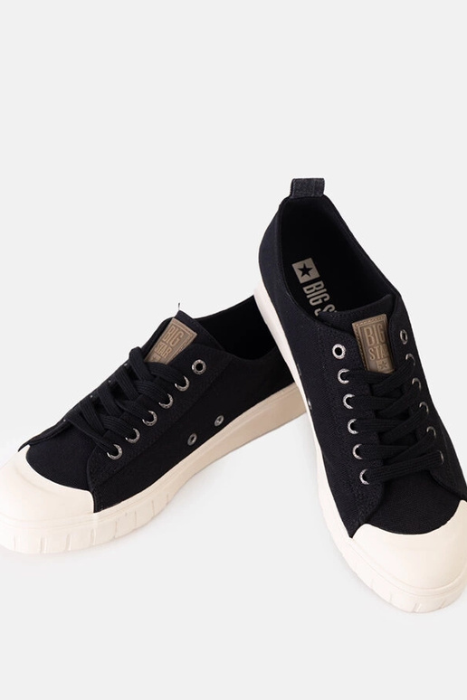 Schwarze Sneakers Big Star LL174020 906