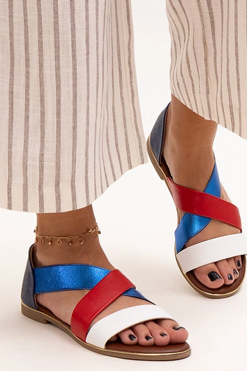 Bunte Sandalen mit geschlossenem Absatz „Massawa“ 2