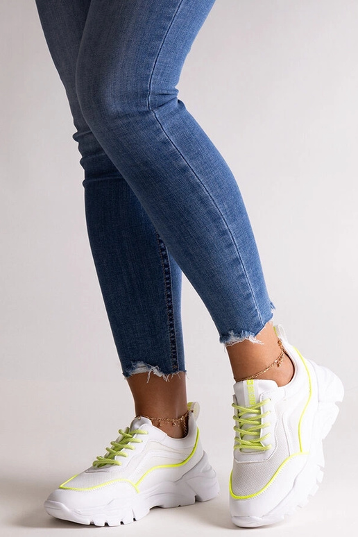 Weiße Turnschuhe Big Star JJ274784 Weiße Turnschuhe Big Star JJ274784