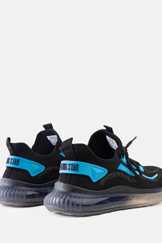 Schwarze Turnschuhe Big Star NN174450 Schwarze Turnschuhe Big Star NN174450