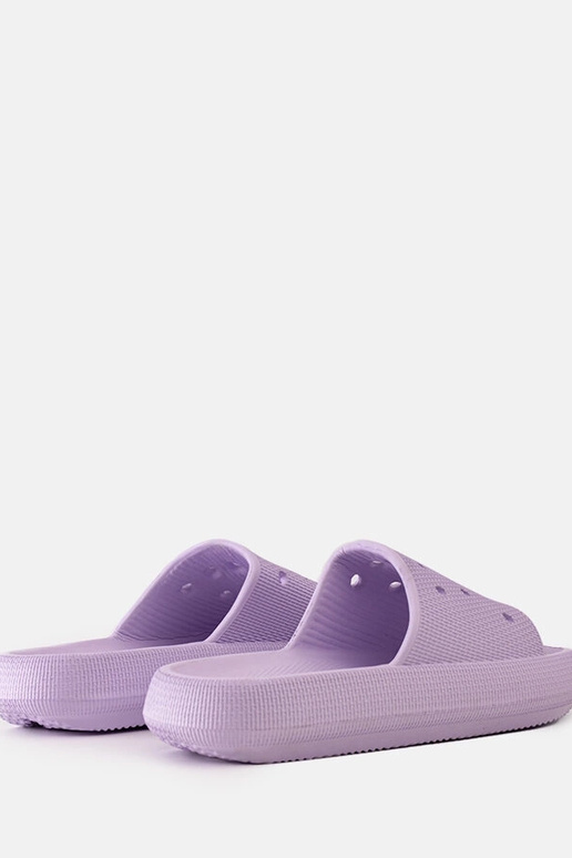 Perforierte Pantoletten „Adonay“ in Lila