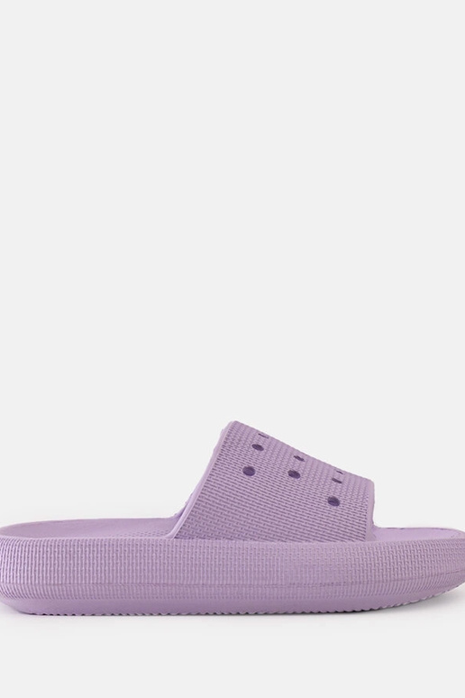 Perforierte Pantoletten „Adonay“ in Lila