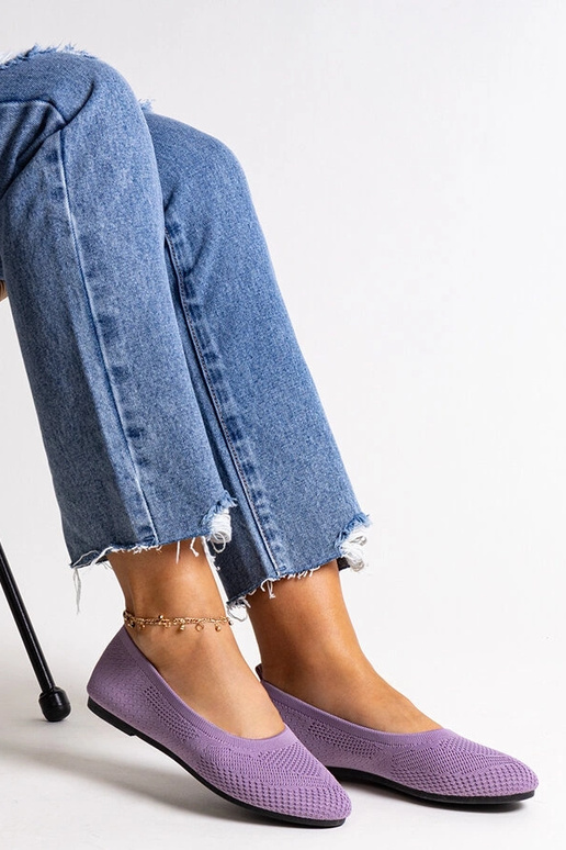 Lila Stoffballerinas Yafia Lila Stoffballerinas Yafia