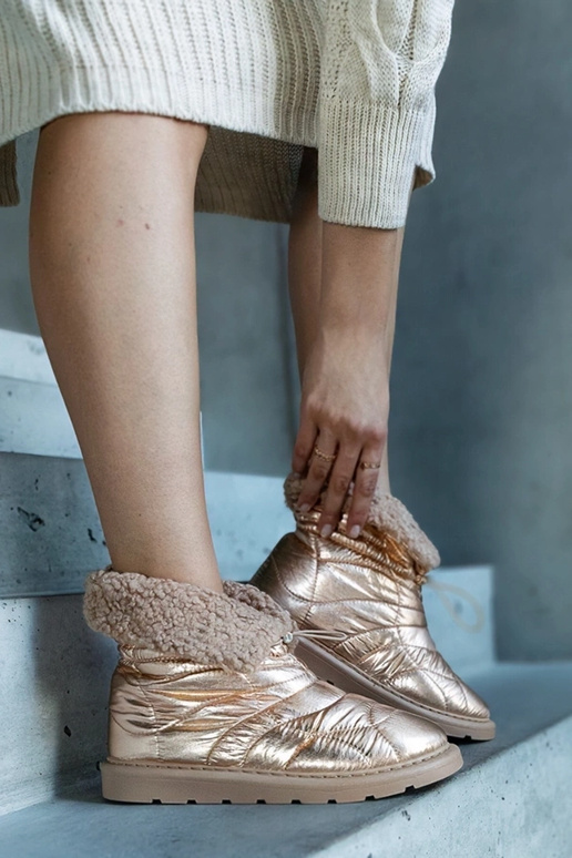 Isolierte Schneestiefel mit Stulpen...