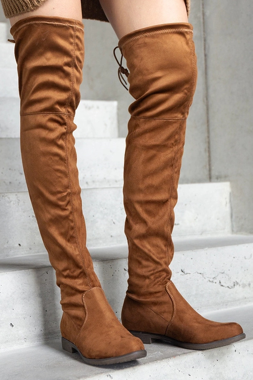 Hallora braune Kunstwildleder-Schuhe...