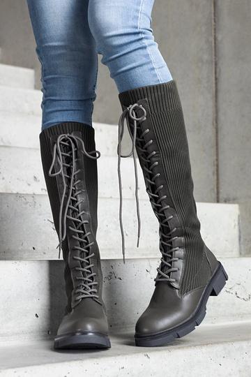 Grüne Veradi Schlupfstiefel... 2