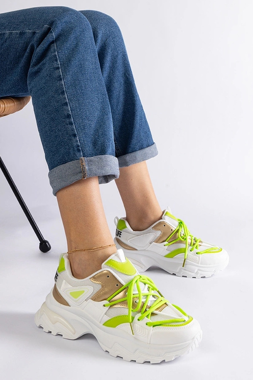 Weiße Sport-Sneakers Sulamita