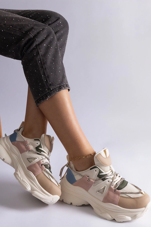 Ivett mehrfarbige Sport-Sneaker für...