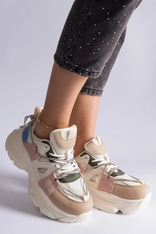 Ivett mehrfarbige Sport-Sneaker für...