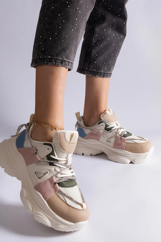 Ivett mehrfarbige Sport-Sneaker für...