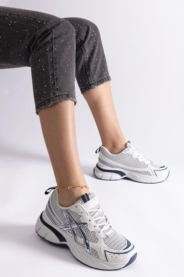Blaue Ondina Sport-Sneaker für Damen