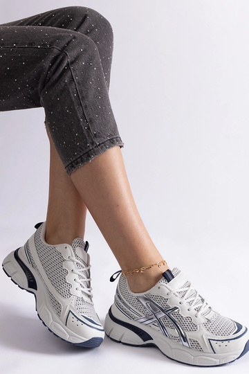 Blaue Ondina Sport-Sneaker für Damen 2