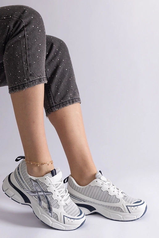 Blaue Ondina Sport-Sneaker für Damen