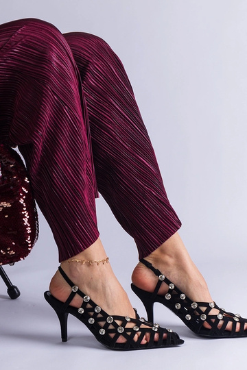 Schwarze geflochtene... 2